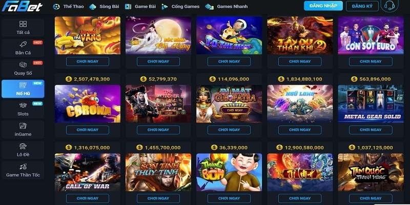Onbet88 có bao nhiêu phòng chơi game? - Onbet88